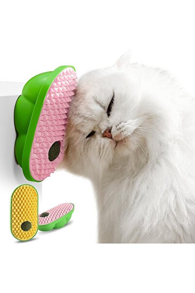 Arabest Catnip Toys for Indoor Cats, Stick on Wall Catnip Ball Toys for Cats to Lick,Massage & Self Grooming