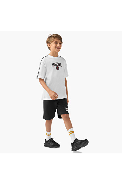 Marvel Spider-Man Print T-shirt and Shorts Set