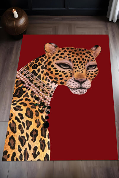 Liriya Makinede Yıkanabilir Dijital Baskı Kaymaz Taban Salon Mutfak Yolluk Ço...