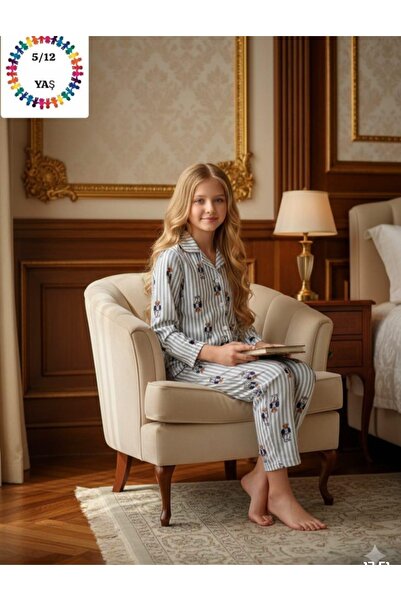 BEGONYA BEBECE KIDS Children's Pajama Set 100% Suet