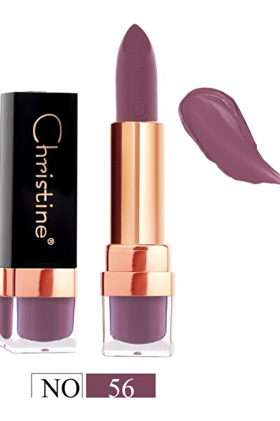 Christine Matte lipstick in berry shade number 3 from