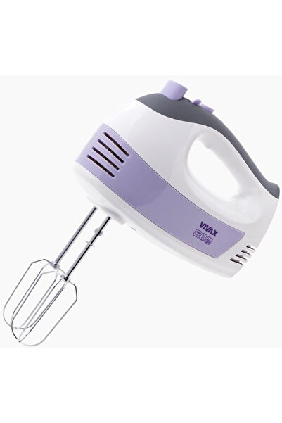 VIVAX Mixer de mana HM-400WP, 400 W, 5 viteze, functie Turbo, Alb
