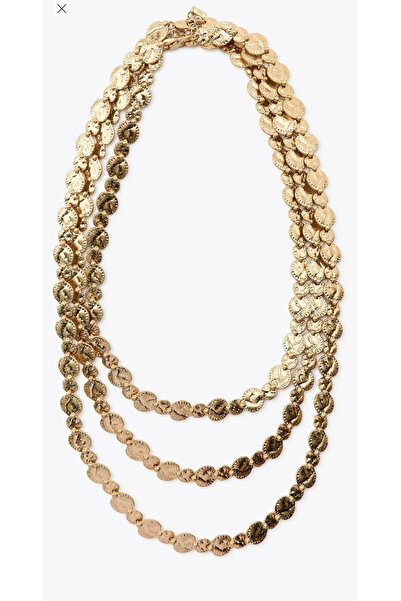 JOIE LUXURY Gold Ezme Çoklu Kolye