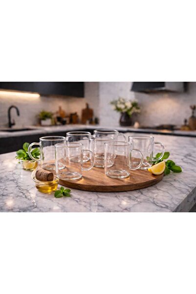 RASHA COLLECTION Cam Kupa Batdak