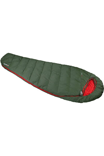 High Peak mummy sleeping bag Pak 1000 (dark green/red)