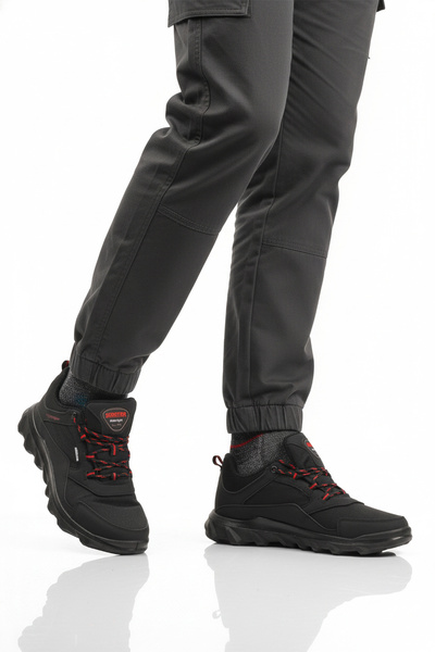 Scooter Black Red Waterproof Non-Slip Men's Outdoor Shoes M7201 m