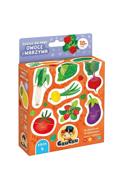 Czuczu Pair puzzle - fruits and vegetables