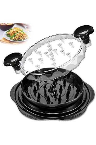 Arabest Large Chicken Breast Shredder Tool，Visible Meat Shredder Machine, Anti-Slip Strip, Ergonomic Handl