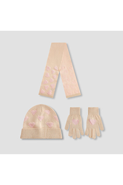 Juniors Winter Beanie with Gloves and Scarf