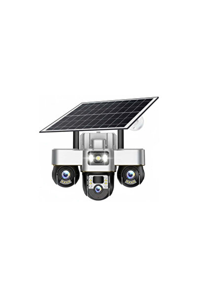 Generic Outdoor Solar Security Camera 1080p HD Wired/Wireless CCTV for Home Office and Business