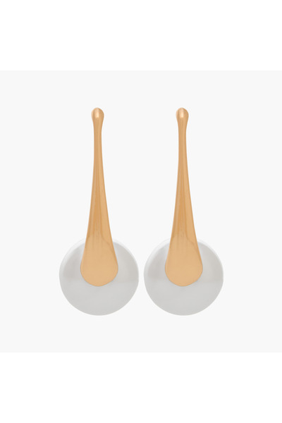 Lifestyle Embellished Earrings with Pushback Closure
