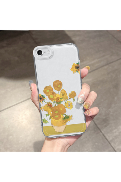 ucuc حافظة متوافقة مع هاتف iPhone 7/8/SE 2020 2022، حماية للكاميرا، غطاء سيلي...