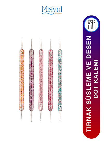 Misyul Nail Art Tırnak Süsleme Desen Dot Kalem Seti