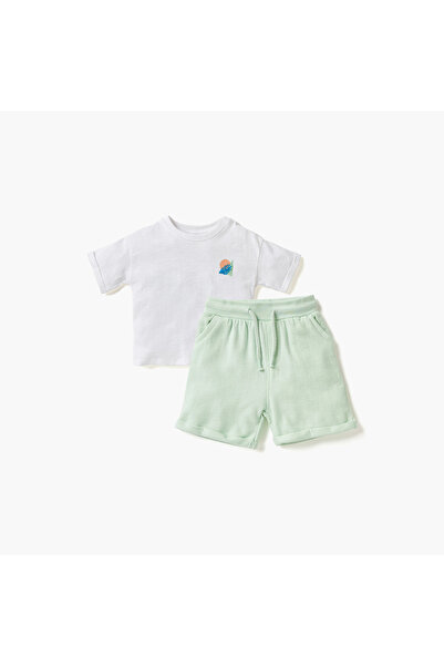 Juniors Short Sleeve T-shirt and Shorts Set
