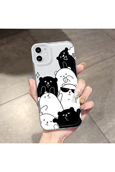 ucuc غطاء متوافق مع آيفون 11 مع حماية للكاميرا، غطاء شفاف فائق النحافة من الس...