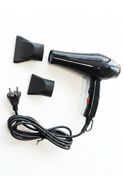 QU مجفف شعر احترافي من وورلد تيك دبليو توربو مع محرك تيار متردد قوي