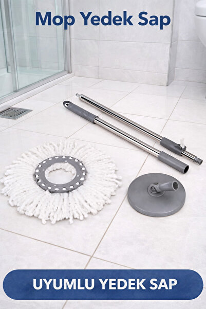 Mim Life Mikrofiber 3'lü Set Yedek Sap,mop,paspas Otomatik Temizlik Setlerine...