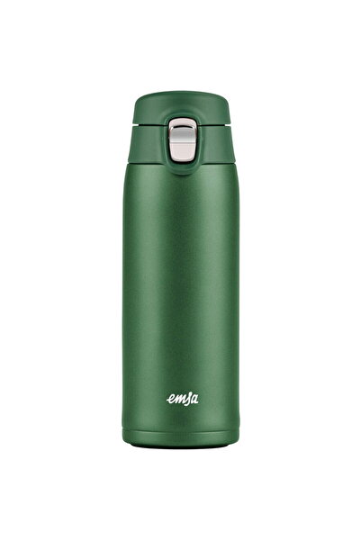 emsa Cană termos ușoară TRAVEL MUG (verde închis, 0,4 litri, capac rabatabil)