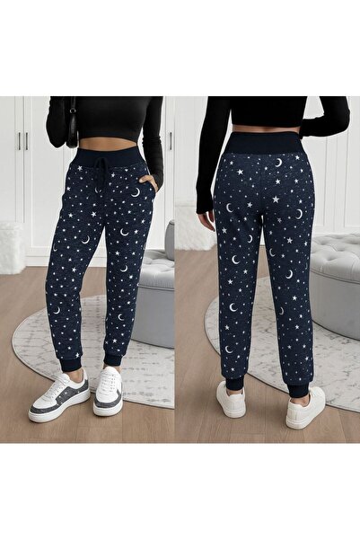 byasafkids بنطلون نسائي عالي الخصر برباط ونقشة من خيطين