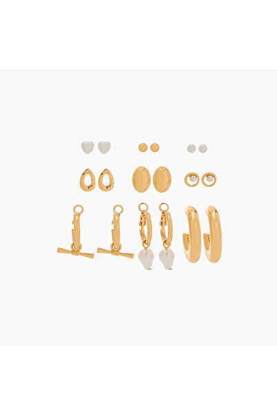 Lifestyle Assorted Earrings - Set of 9
