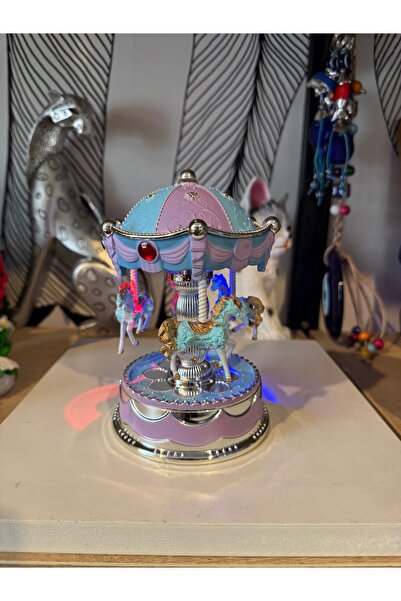 Atak Hediyelik Işıklı Atlı Karınca müzik kutusu kurmalı