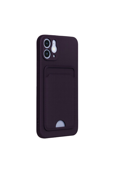 AKSEFİZZ حافظة متوافقة مع هاتف iPhone 12، تصميم نحيف، غطاء ناعم ملون مع حامل ...