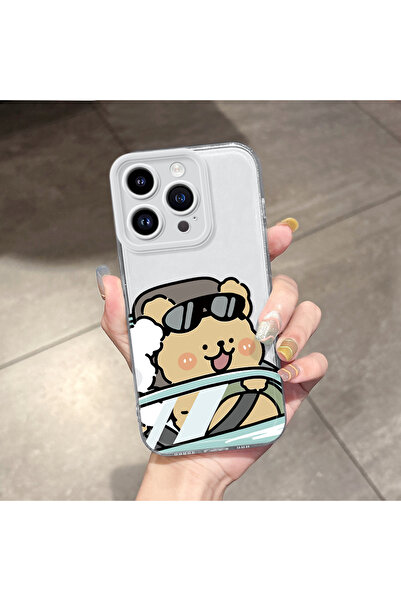 ucuc غطاء متوافق مع آيفون 15 برو مع حماية للكاميرا، غطاء سيليكون شفاف فائق ال...