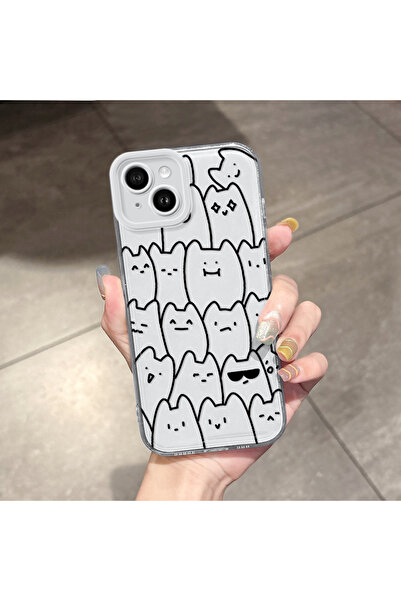 ucuc غطاء متوافق مع آيفون 14 بلس مع حماية للكاميرا، غطاء شفاف فائق النحافة من...