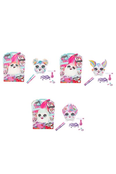 Nilly Toys 45539 Sun-Cnl-Hobi̇ Set Airbrush Plush Hair Iffic Mini 3R