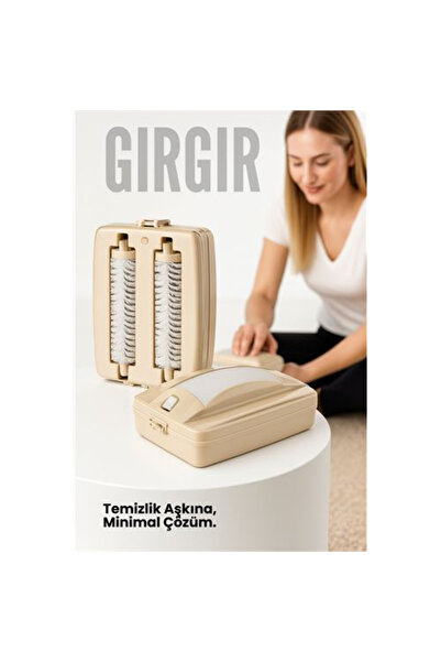 BRANDLESS Gırgır - Kırıntı Saç ve Tüy Toplayıcı El Süpürgesi (Portatif/Çift F...