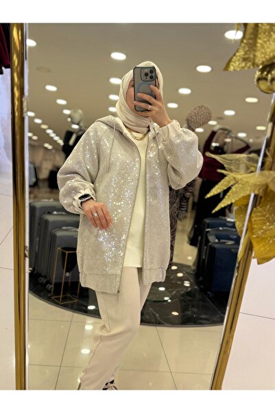 my312 YENİ M312 KADIN PAYETLİ CEKET 25W7453