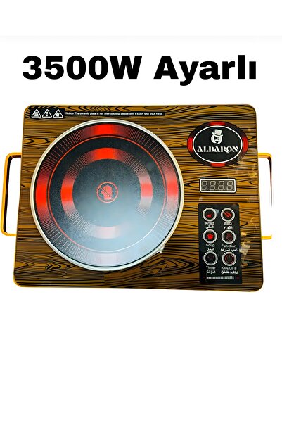efmues Elektrikli ocak 3500w ısı ayarlı dokunmatik Elektrikli ocak tüm tencer...