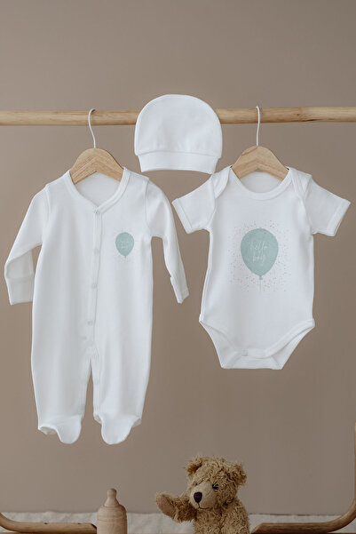 Messido Plus مجموعة عضوية من 3 قطع - هيلو بوي