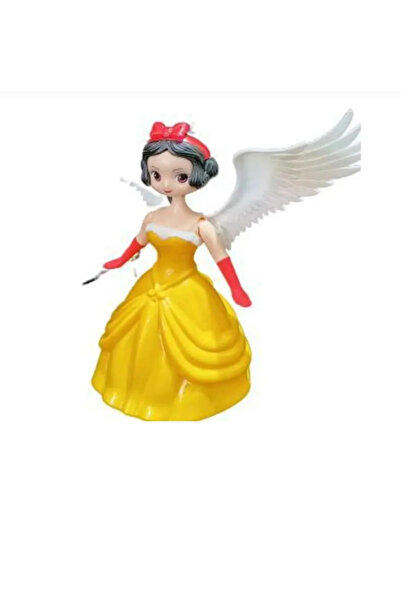 NASYONEL TOYS Kanatlı Prenses Oyuncak – Sarı Elbiseli Masalsı Figür Bebek Dan...