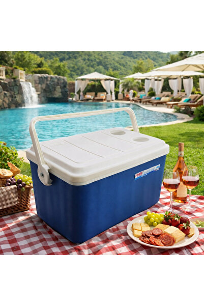 Davet 32 Litre İce Box Oto Termos Buz Kutusu - 32 Litre Piknik Termosu