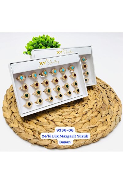 Sedef Lüks Mazgarit Yüzük