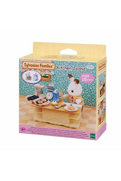 Nilly Toys 5442 Sylvanian Families Island Kitchen +3 Years Without Figure Inc...