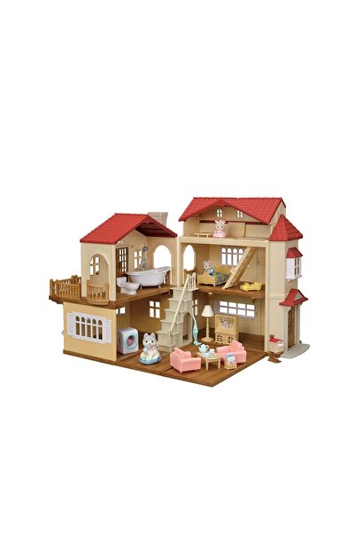 Nilly Toys 5727 Sylvanian Families Oyun Odalı Işıklı Şehir Evi Oyun Seti +4 yaş