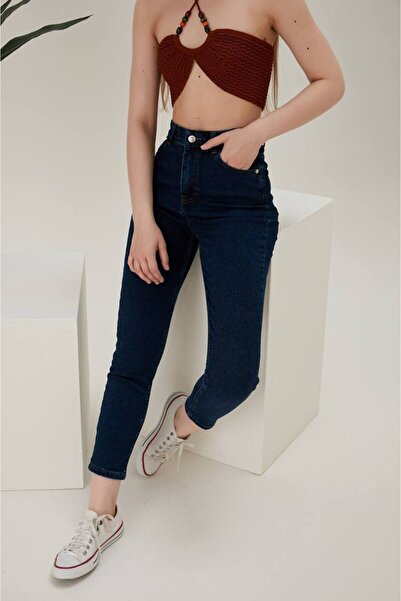 sion jeans جينز رويال نايت ديب بلو موم جين