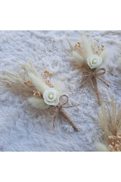 Lotus Hediye DAMAT YAKA ÇİÇEĞİ-SADIÇ YAKA ÇİÇEĞİ 5 ADET