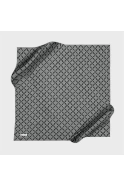 Pierre Cardin Шовковий шарф - 8995438-971 Темно-сірий твіл