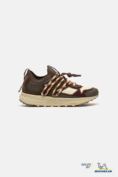 Vaneda 1439 VX Flow Erkek Ayakkabı Haki/Bordo