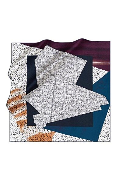 Cacharel Шовковий шарф Twill - 8419313-923 Синій Білий