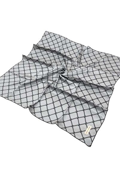 Pierre Cardin Eșarfă de mătase - 8902230-313 Gri Sura