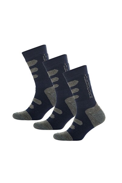 THERMOFORM Χειμερινές κάλτσες Unisex για εξωτερικούς χώρους με επένδυση χειμώνα, Πακέτο 3 τεμαχίων Μαύρες