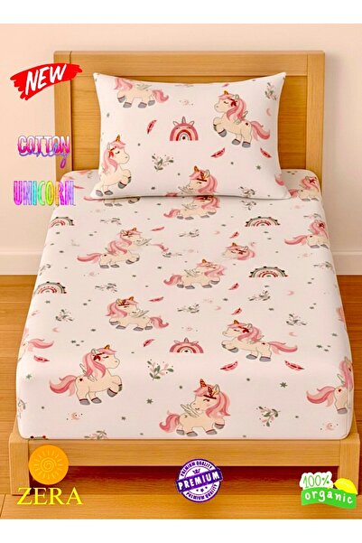 zera collection ملاءة سرير مرنة - 10% قطن عضوي، طقم ملاءة سرير للأطفال والمرا...