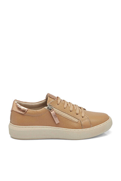 Tergan Bej Hakiki Deri Kadın Sneaker - K25S1AY68141-T8Z