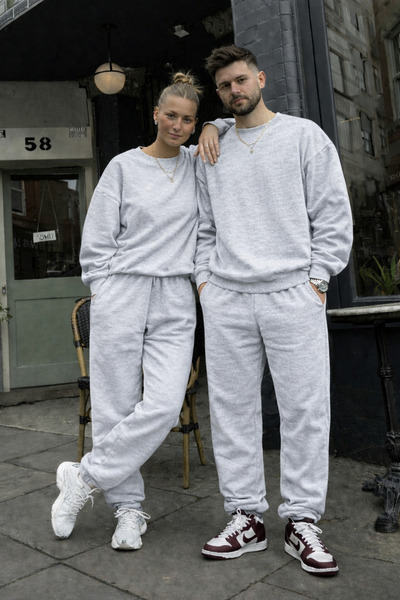 YAKAMEL SET DE TRENING UNISEX CU GULER ROTUND, CU 3 FIRME, POTRIVIT PENTRU CU...