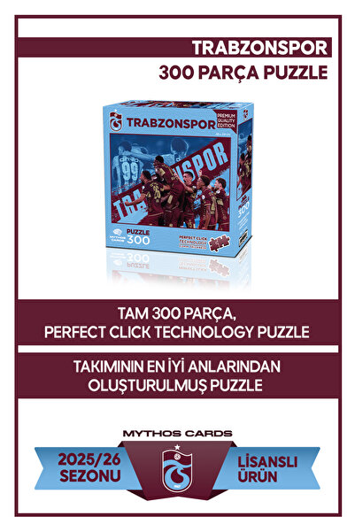 Trabzonspor TAKIM 2025/26 300 PARÇA PUZZLE