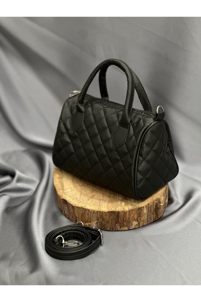 BENAHOLL Women's Bag Magnificent Quilted Stylish Patterned Mini Strap Hand and Shoulder Bag-Dn110 Black